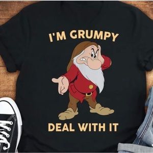 🆕Super Cute ”I’m Grumpy- Deal with it” T-shirt